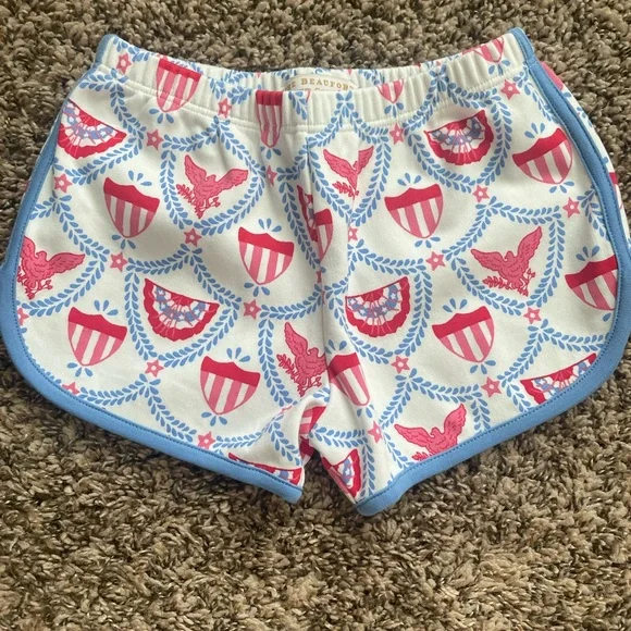 NWOT-TBBC red white and blue shorts - Picture 1 of 3